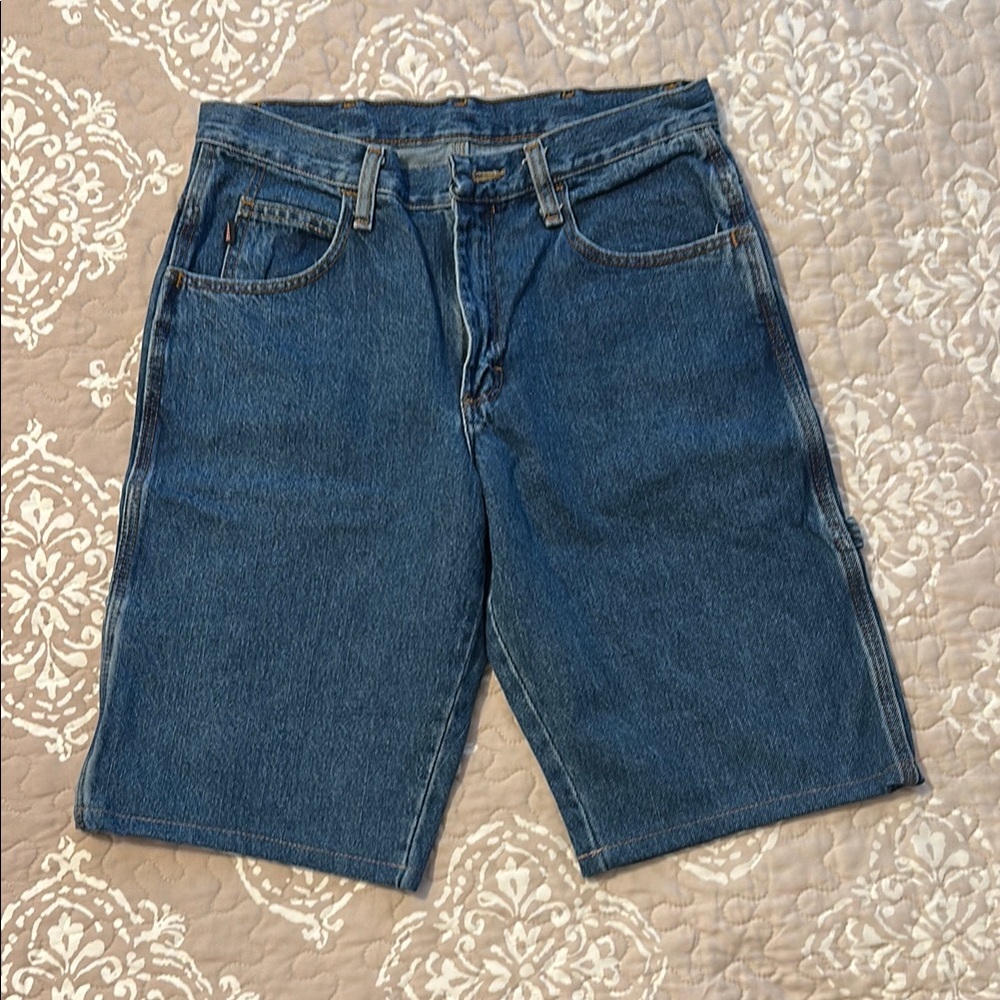 Red Kap Blue Jean Carpenter Shorts